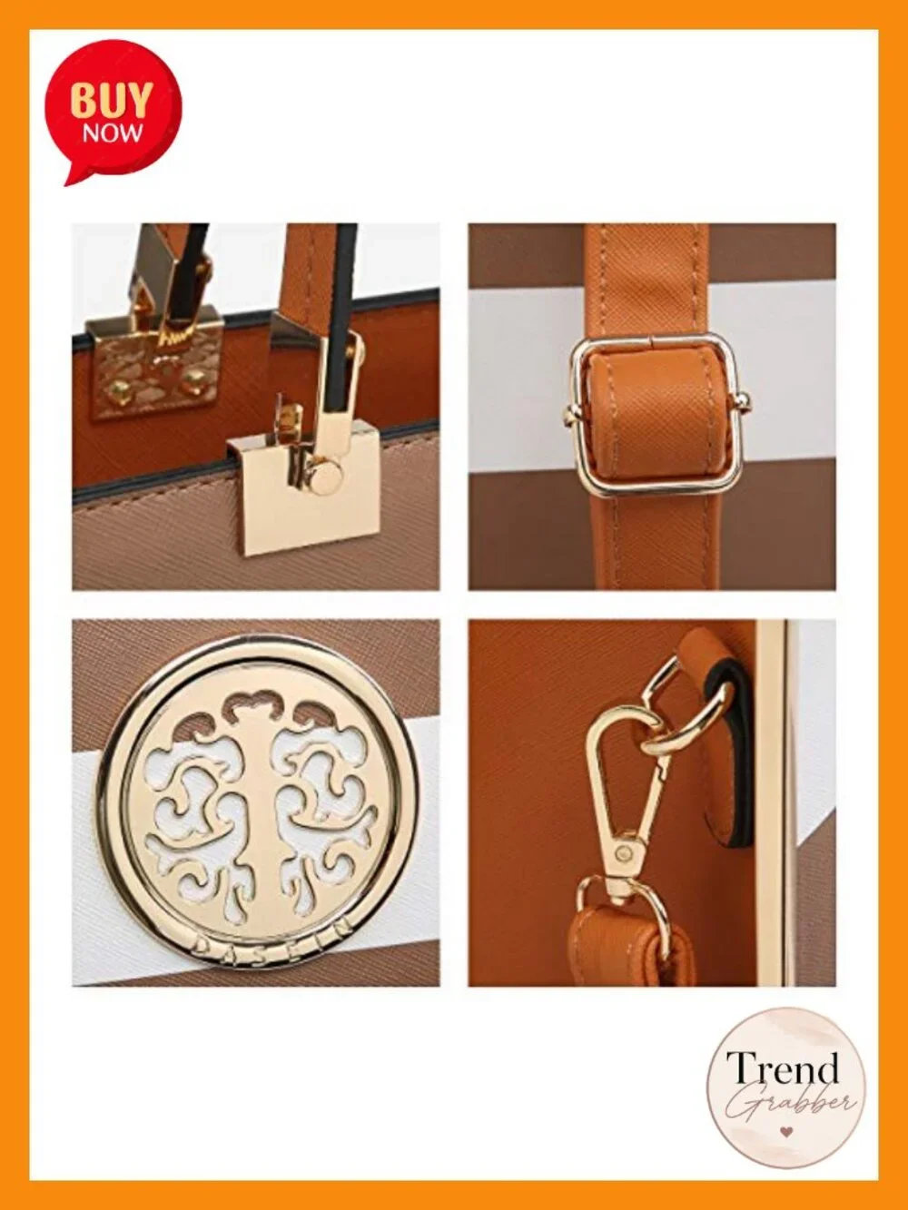 Top Handle Satchel Bag Large Vegan Leather Work Tote with Wallet
